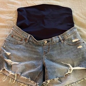 Maternity shorts